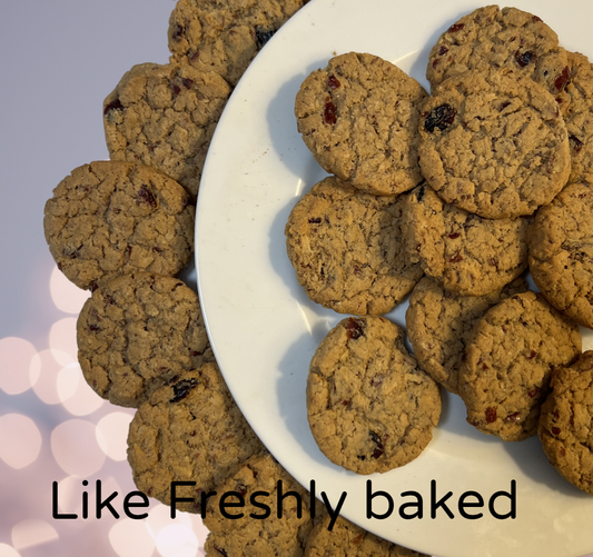 freshly baked cookies