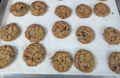 Grabbel & Hill Gluten Free Cranberry Cowboy Cookies.