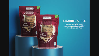 Grabbel & Hill Gluten Free Cranberry Cowboy Cookies.