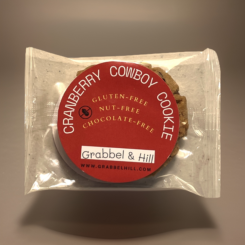 Grabbel & Hill Gluten Free Cranberry Cowboy Cookies.